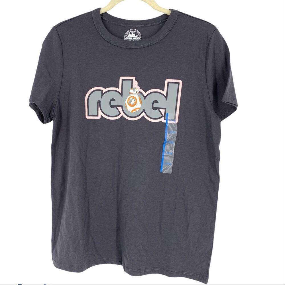 Star Wars Dark Grey Rebel Graphic T Size XL